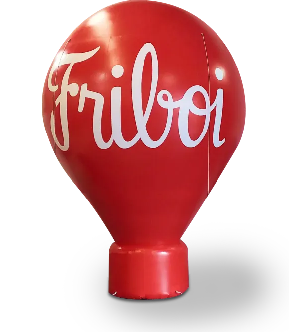 Roof Top Promocional Inflável Vermelho Marca Friboi